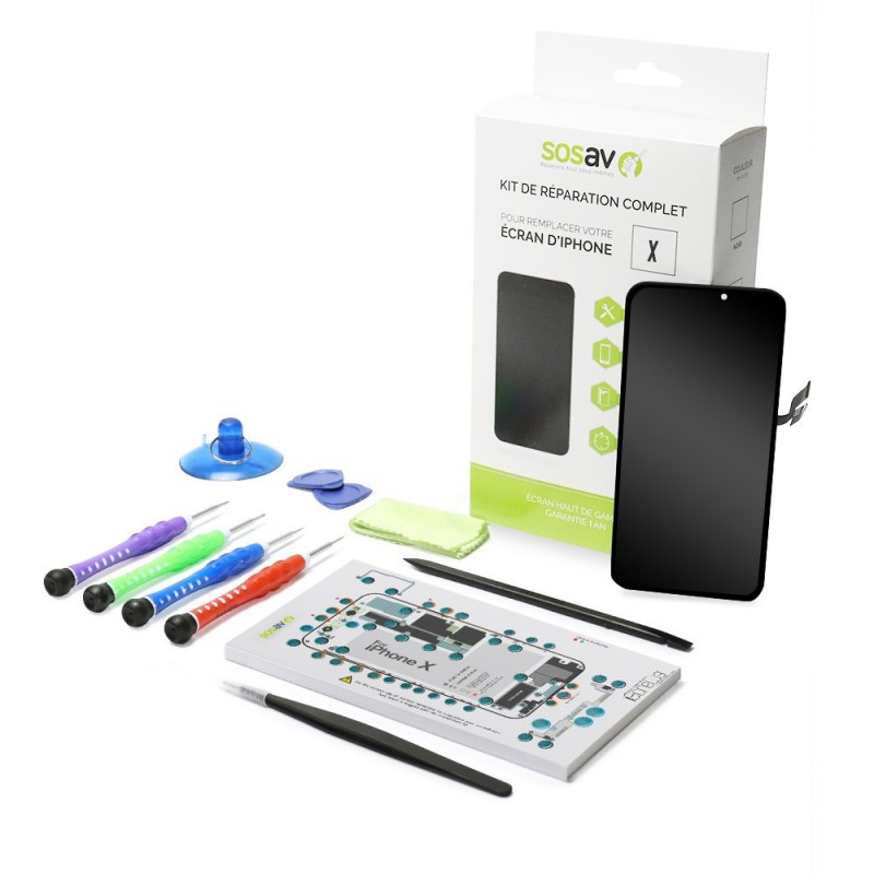 Kit de réparation Ecran Packagé - iPhone X Kit de réparation Ecran Packagé - iPhone X