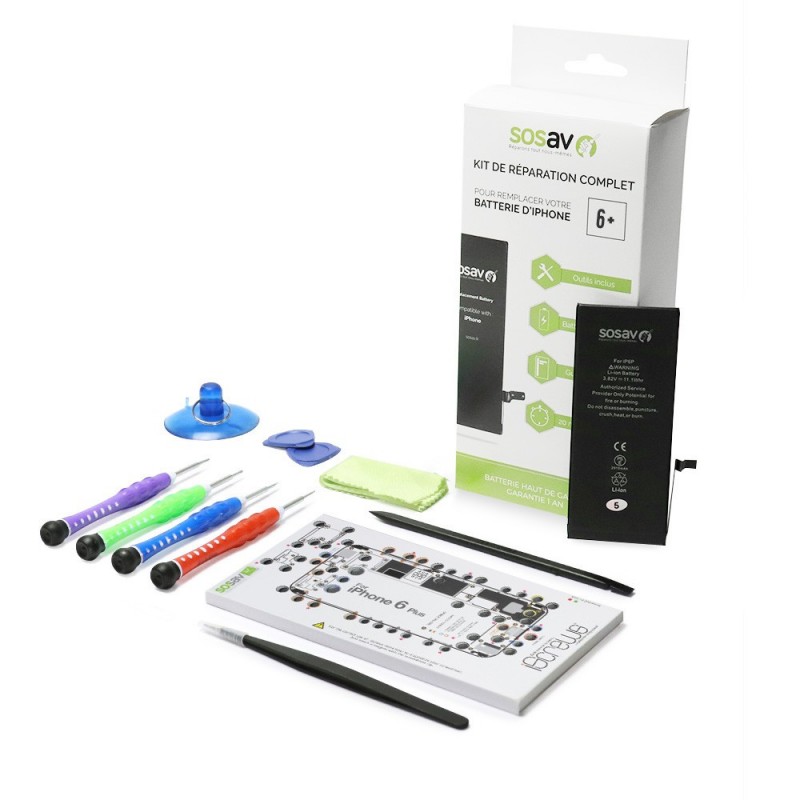 Kit de réparation Batterie - iPhone 6 Plus Kit de réparation Batterie - iPhone 6 Plus