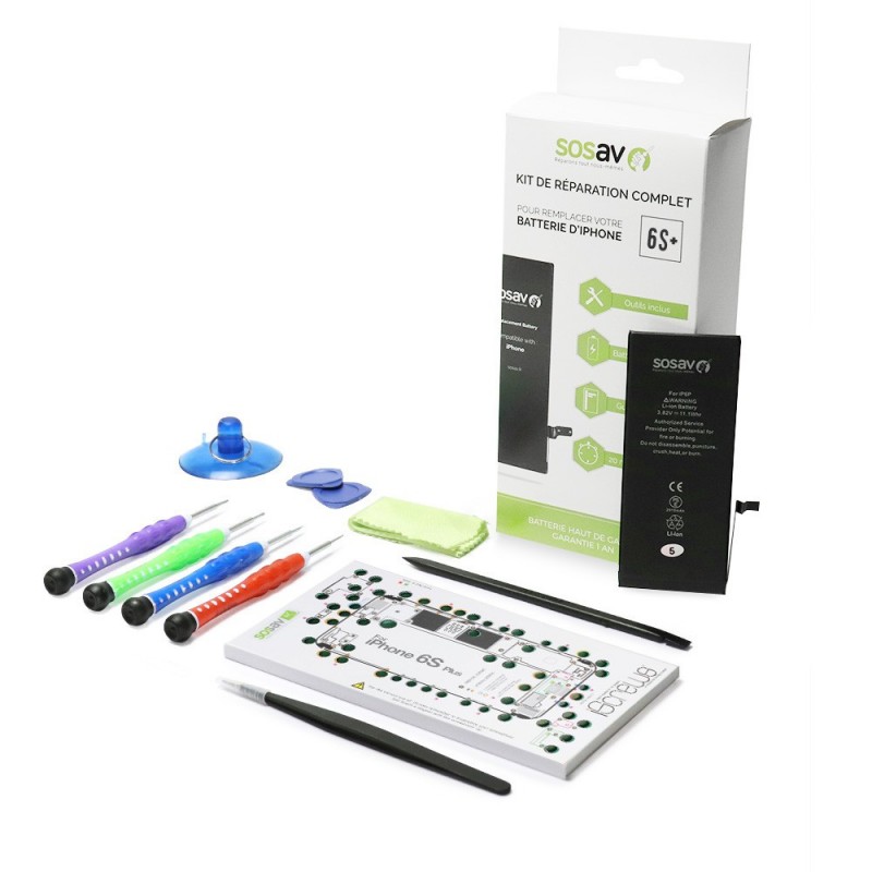 Kit de réparation Batterie - iPhone 6S Plus Kit de réparation Batterie - iPhone 6S Plus