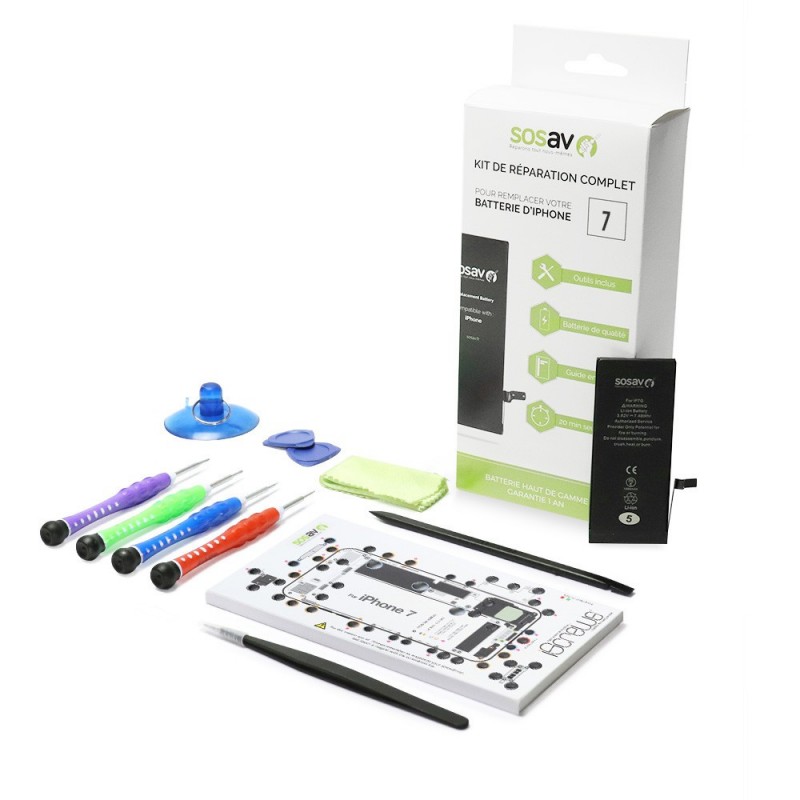Kit de réparation Batterie - iPhone 7 Kit de réparation Batterie - iPhone 7