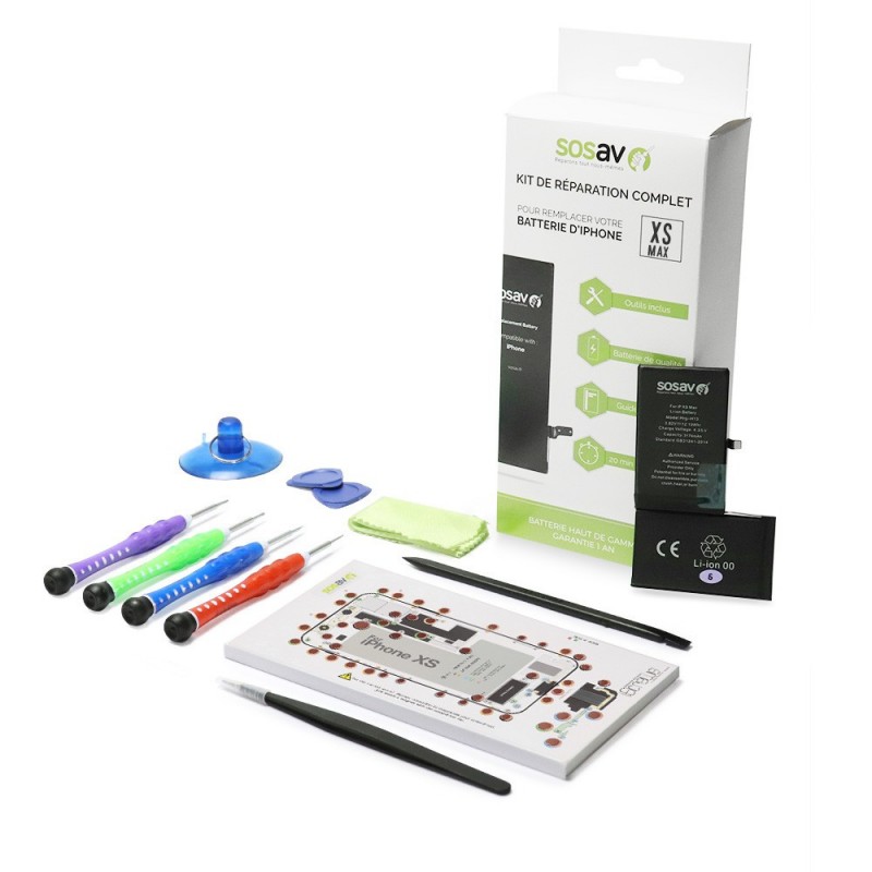 Kit de réparation Batterie - iPhone XS Max Kit de réparation Batterie - iPhone XS Max