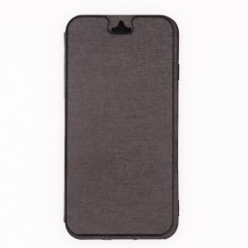 Etui portefeuille texturé NOIR - iPhone 7/8
