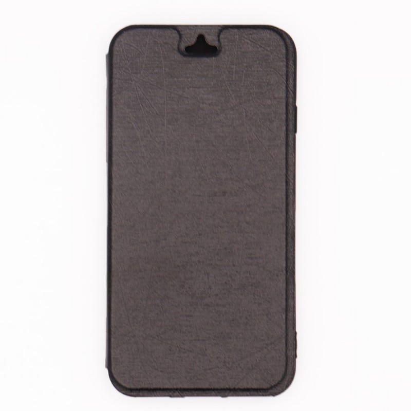 Etui portefeuille texturé NOIR - iPhone 7/8