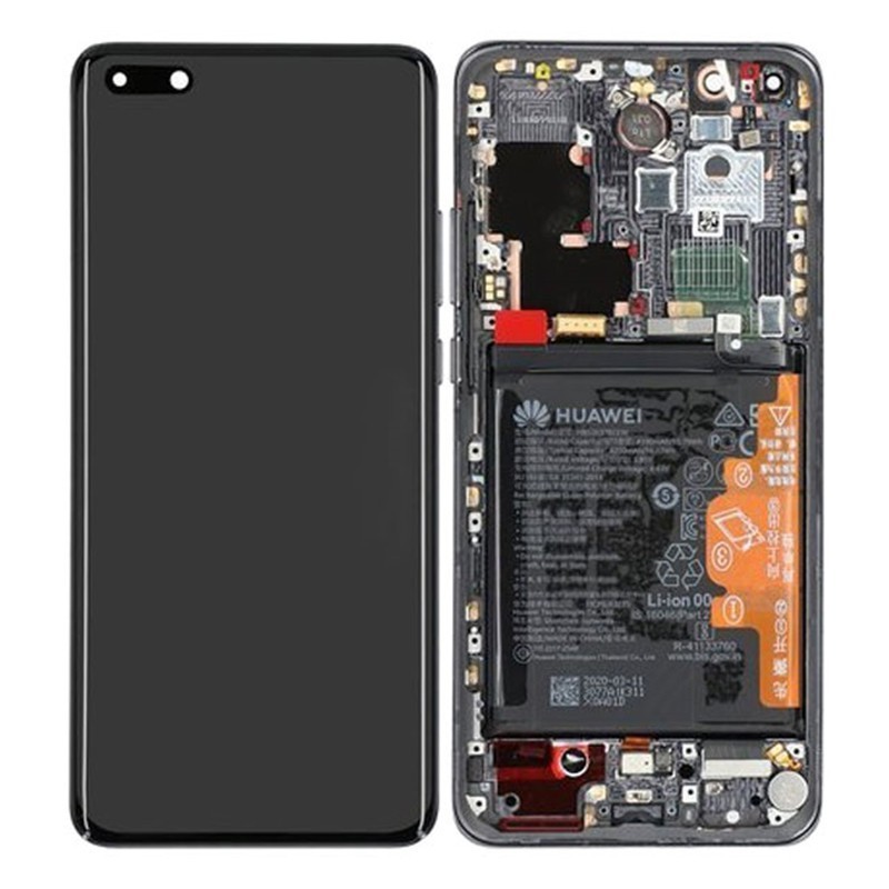 Ecran complet NOIR (Officiel) - Huawei P40 Pro Ecran complet NOIR (Officiel) - Huawei P40 Pro