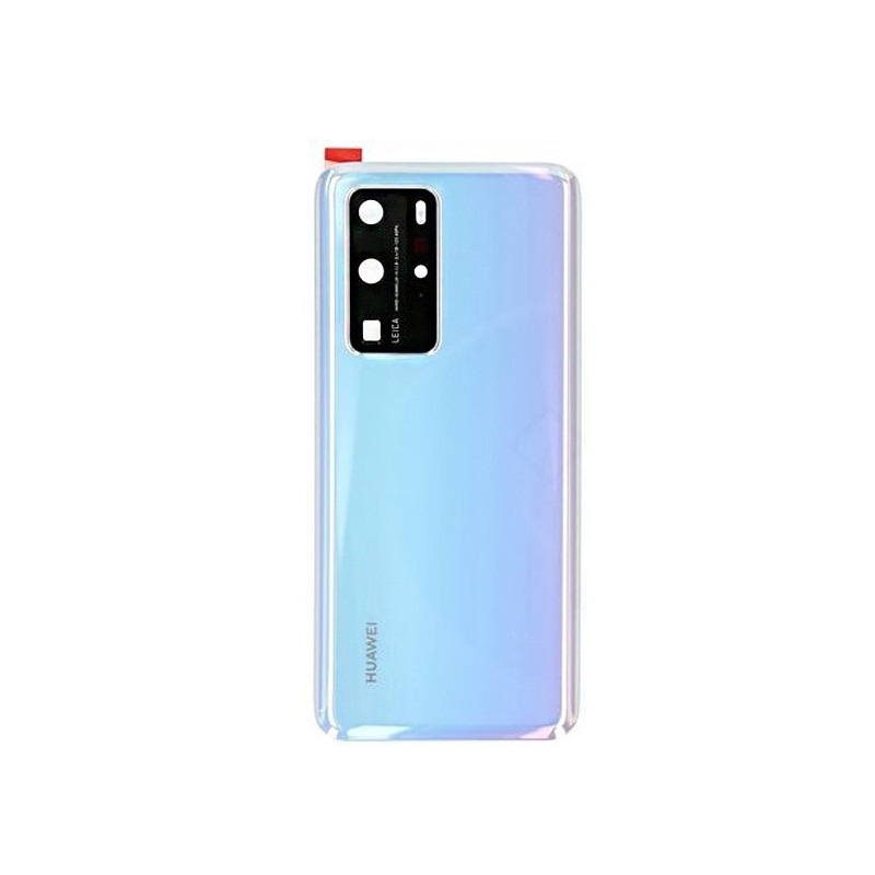 Vitre arrière pour Huawei P40 Pro Blanc Vitre arrière pour Huawei P40 Pro Blanc