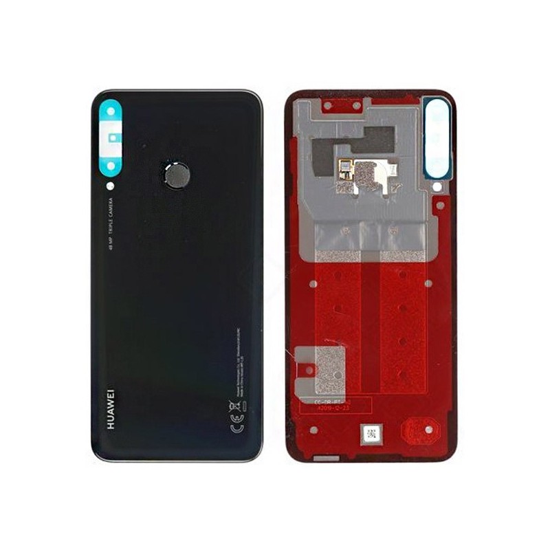 Vitre arrière avec lecteur d'empreintes digitales pour Huawei P40 Lite E Midnight Black Vitre arrière avec lecteur d'empreintes digitales pour Huawei P40 Lite E Midnight Black