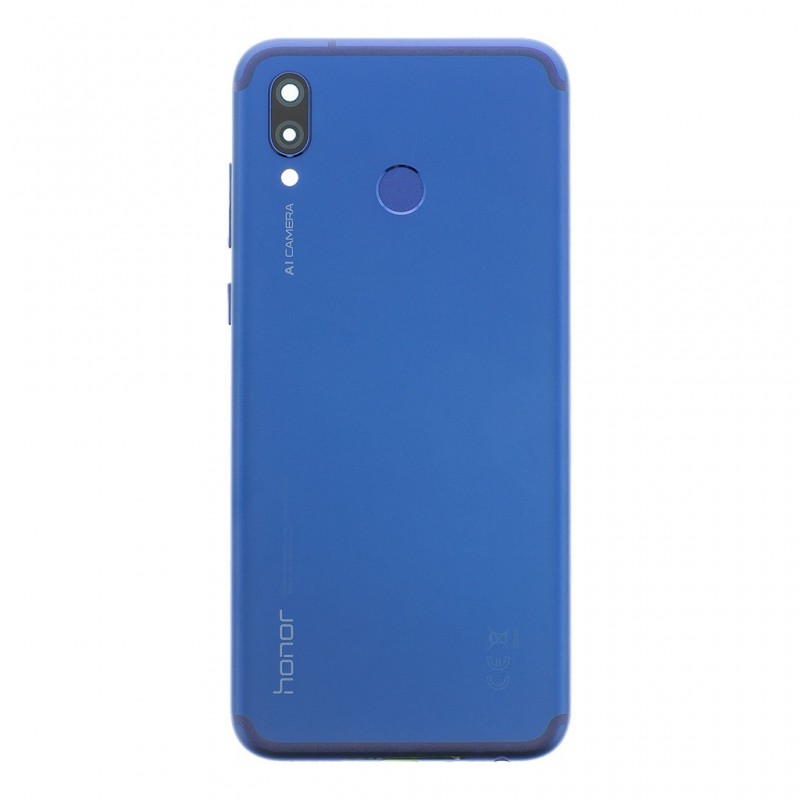 Coque arrière avec lecteur d'empreintes digitales - Huawei Honor Play Bleu Coque arrière avec lecteur d'empreintes digitales - Huawei Honor Play Bleu