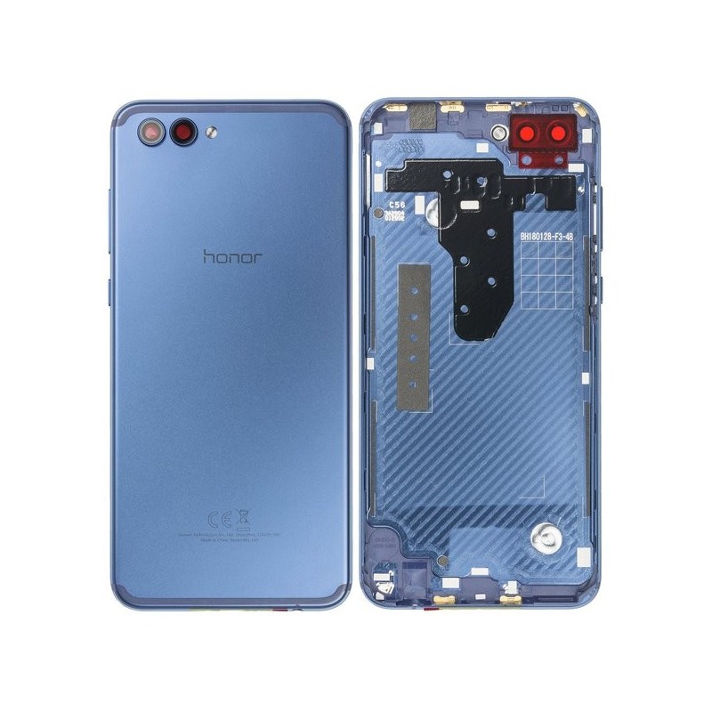 Coque arrière avec lecteur d'empreintes digitales - Huawei Honor View 10 Bleu Coque arrière avec lecteur d'empreintes digitales - Huawei Honor View 10 Bleu