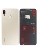 Vitre arrière avec lecteur d'empreintes digitales - Huawei P 20 Lite Or