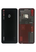 Vitre arrière avec lecteur d'empreintes digitales - Huawei P 20 Lite Noir