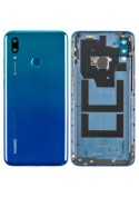 Coque arrière avec lecteur d'empreintes digitales - Huawei P smart 2019 Bleu