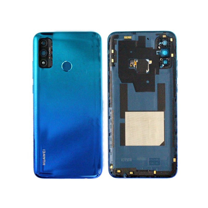 Coque arrière avec lecteur d'empreintes digitales - Huawei P Smart 2020 Bleu Coque arrière avec lecteur d'empreintes digitales - Huawei P Smart 2020 Bleu