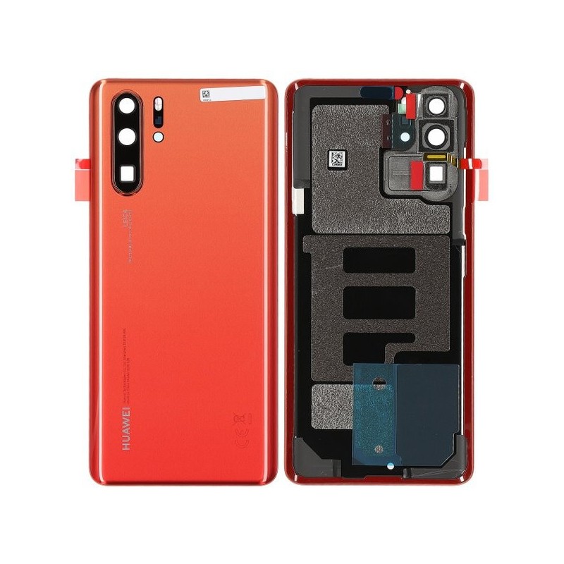 Vitre arrière Orange - Huawei P30 Pro Vitre arrière Orange - Huawei P30 Pro
