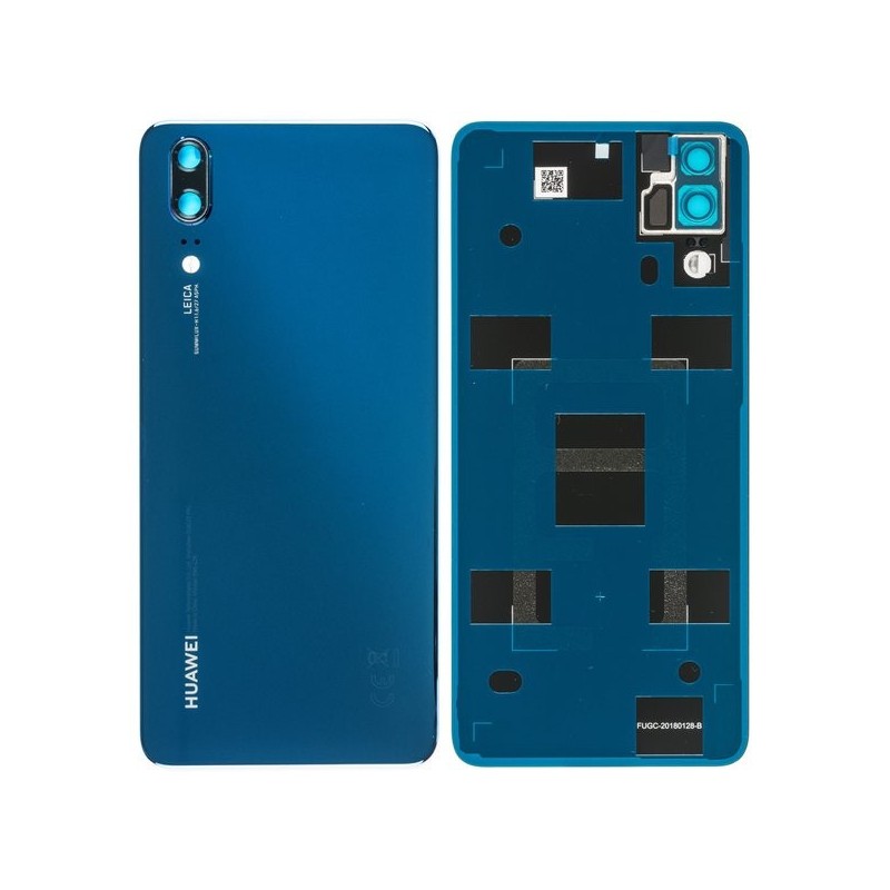 Vitre arrière - Huawei P20 Bleu Vitre arrière - Huawei P20 Bleu