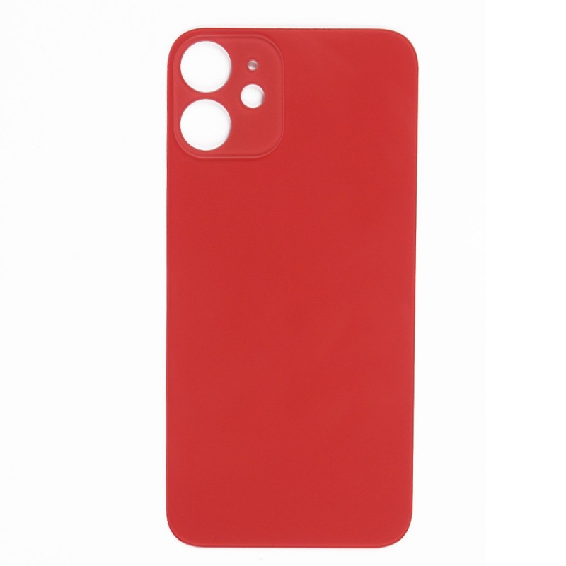 Vitre arrière iPhone 12 Mini Rouge Vitre arrière iPhone 12 Mini Rouge