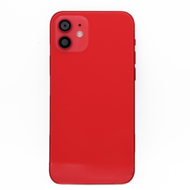 Châssis complet Rouge - iPhone 12 Châssis complet Rouge - iPhone 12