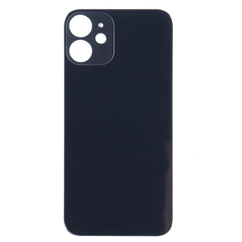Vitre arrière iPhone 12 Mini Noir Vitre arrière iPhone 12 Mini Noir
