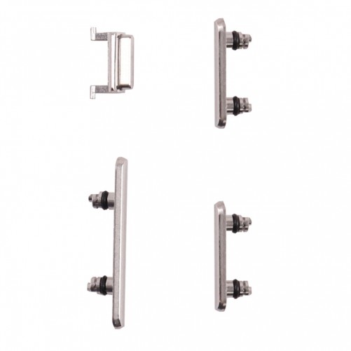 Set de boutons Argent -  iPhone 11 Pro Max
