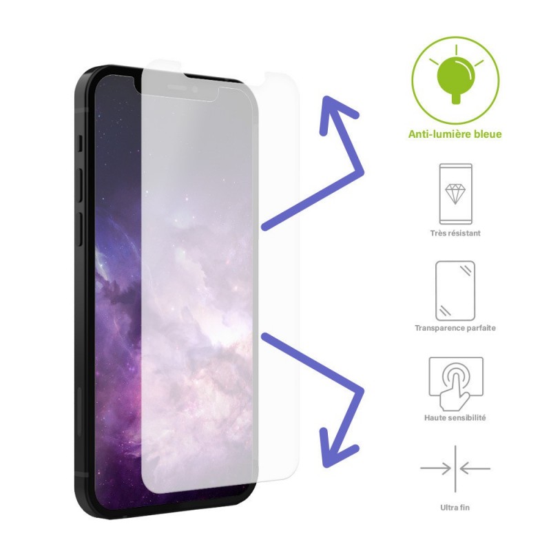 Film hydrogel Anti LUMIERE BLEUE - iPhone 13 & 13 Pro Film hydrogel Anti LUMIERE BLEUE - iPhone 13 & 13 Pro
