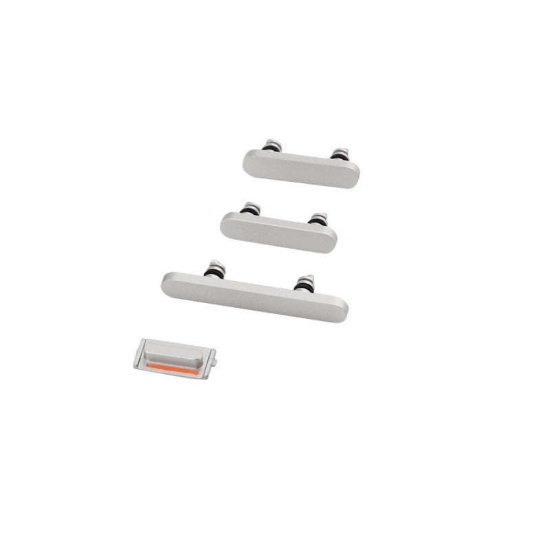 Boutons - iPhone 13 Argent - Photo 2 Boutons - iPhone 13 Argent - Photo 2