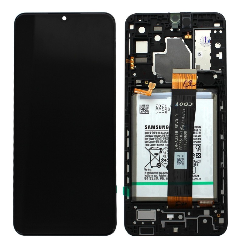 Ecran complet + Batterie (Officiel) - Galaxy A32 5G - Photo 1 Ecran complet + Batterie (Officiel) - Galaxy A32 5G - Photo 1