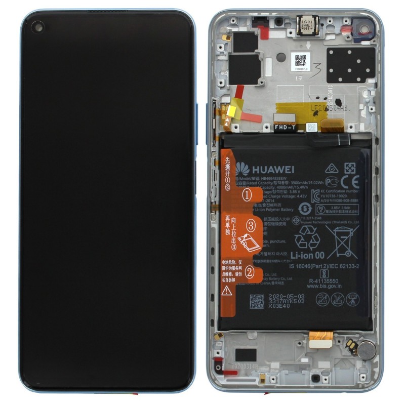 Ecran complet (Officiel) - P40 Lite 5G Argent - Photo 1 Ecran complet (Officiel) - P40 Lite 5G Argent - Photo 1