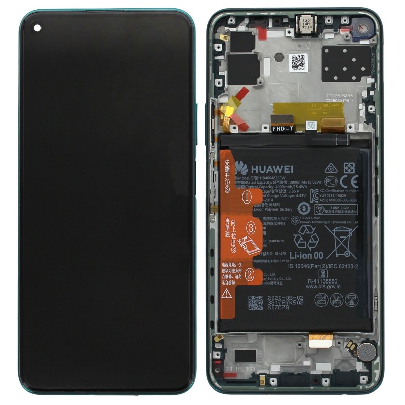 Ecran complet (Officiel) - P40 Lite 5G Vert - Photo 1 Ecran complet (Officiel) - P40 Lite 5G Vert - Photo 1