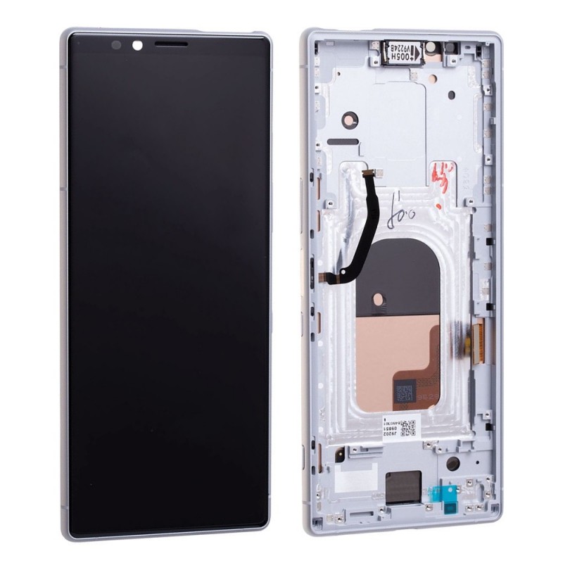 Ecran complet (Officiel) - Xperia 1 Blanc - Photo 1 Ecran complet (Officiel) - Xperia 1 Blanc - Photo 1