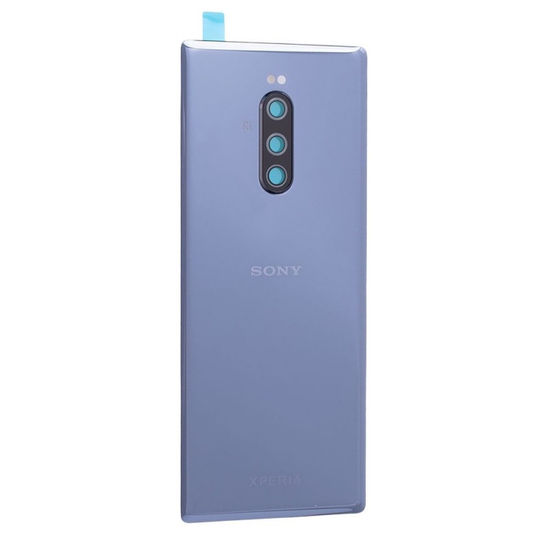 Vitre arrière (Officielle) - Xperia 1 Gris - Photo 1 Vitre arrière (Officielle) - Xperia 1 Gris - Photo 1