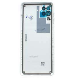 Coque arrière (Officielle) - Galaxy A12 Blanc - Photo 1