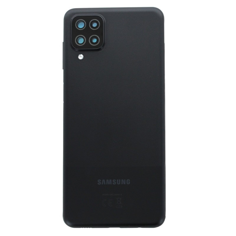 Coque arrière (Officielle) - Galaxy A12 Noir - Photo 2 Coque arrière (Officielle) - Galaxy A12 Noir - Photo 2