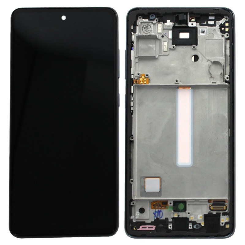 Ecran complet (Officiel) - Galaxy A52 Noir - Photo 1 Ecran complet (Officiel) - Galaxy A52 Noir - Photo 1
