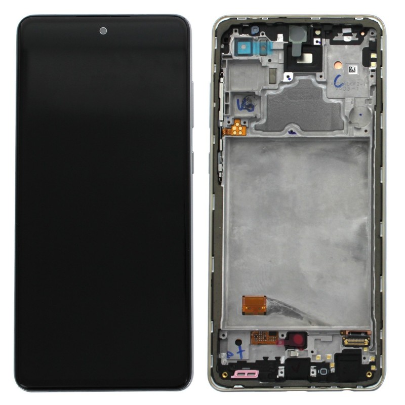 Ecran complet (Officiel) - Galaxy A72 Blanc - Photo 1 Ecran complet (Officiel) - Galaxy A72 Blanc - Photo 1