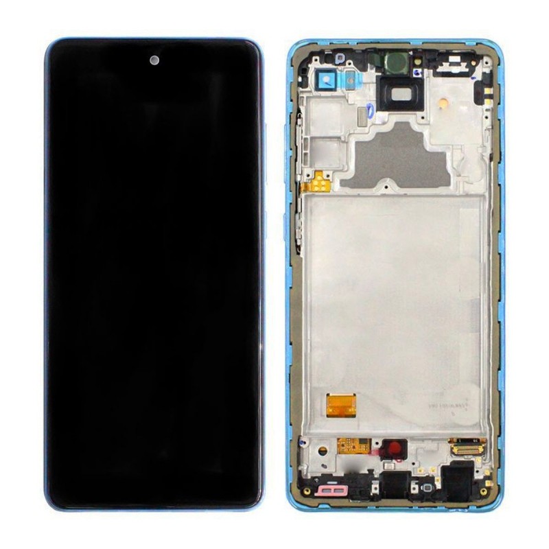 Ecran complet (Officiel) - Galaxy A72 Bleu - Photo 1 Ecran complet (Officiel) - Galaxy A72 Bleu - Photo 1