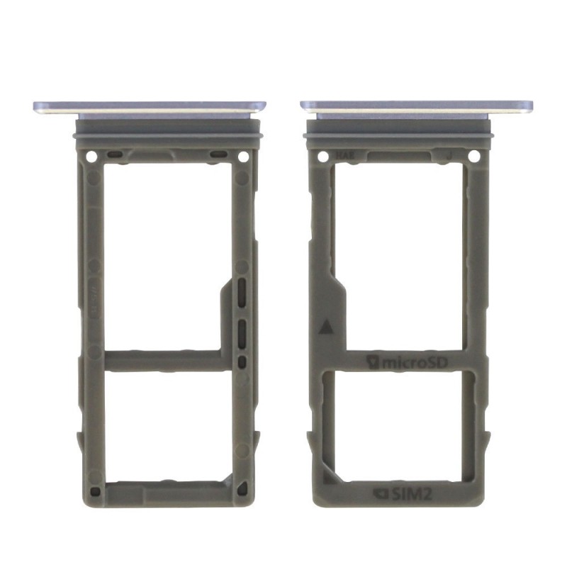 Tiroir pour carte SIM et SD (Officiel) - Galaxy A8 2018 Gris - Photo 2 Tiroir pour carte SIM et SD (Officiel) - Galaxy A8 2018 Gris - Photo 2