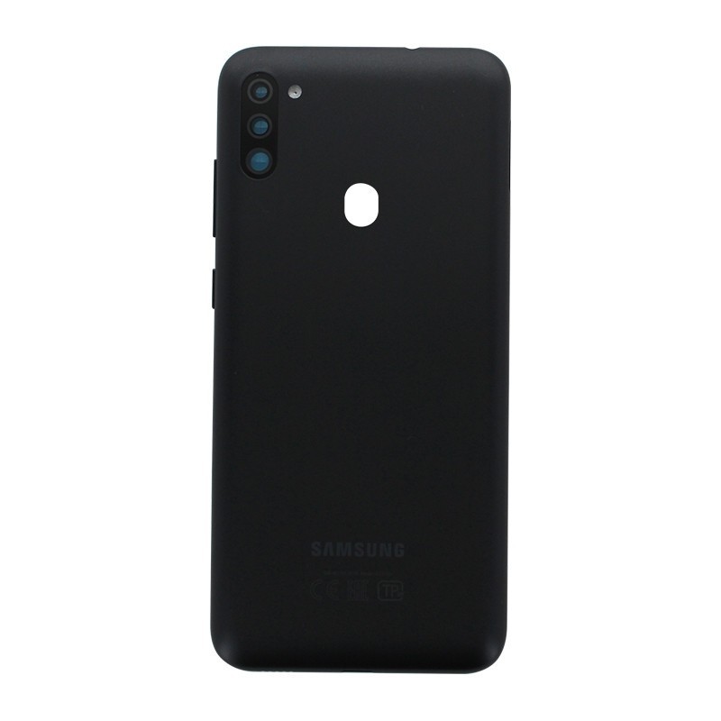 Coque arrière (Officielle) - Galaxy M11 Noir - Photo 1 Coque arrière (Officielle) - Galaxy M11 Noir - Photo 1