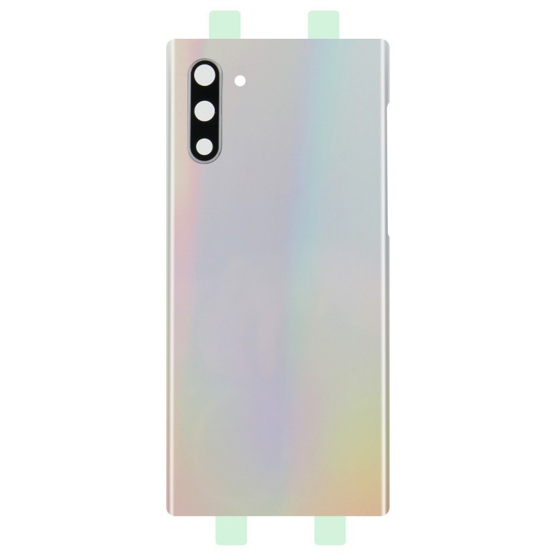 Vitre arrière - Galaxy Note 10 Argent - Photo 1 Vitre arrière - Galaxy Note 10 Argent - Photo 1