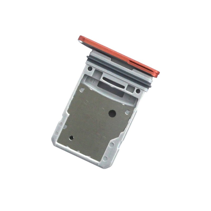 Tiroir pour 2 cartes SIM et une SD - Galaxy S20 FE Orange - Photo 1 Tiroir pour 2 cartes SIM et une SD - Galaxy S20 FE Orange - Photo 1