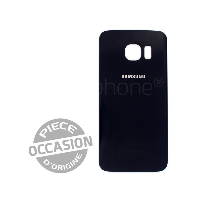 Vitre arrière reconditionnée (Officielle) - Galaxy S6 Edge Noir - Photo 1 Vitre arrière reconditionnée (Officielle) - Galaxy S6 Edge Noir - Photo 1