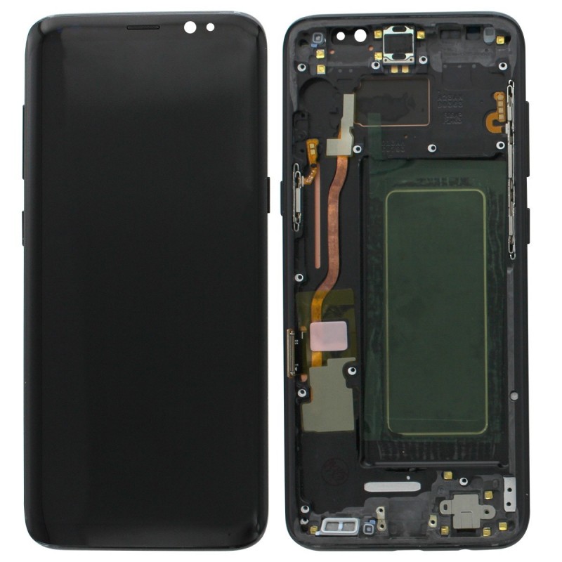 Ecran complet (Reconditionné) - Galaxy S8 Noir - Photo 1 Ecran complet (Reconditionné) - Galaxy S8 Noir - Photo 1