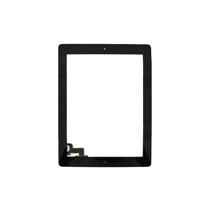 Vitre tactile noire avec bouton home - iPad 2 Noir - Photo 3 Vitre tactile noire avec bouton home - iPad 2 Noir - Photo 3