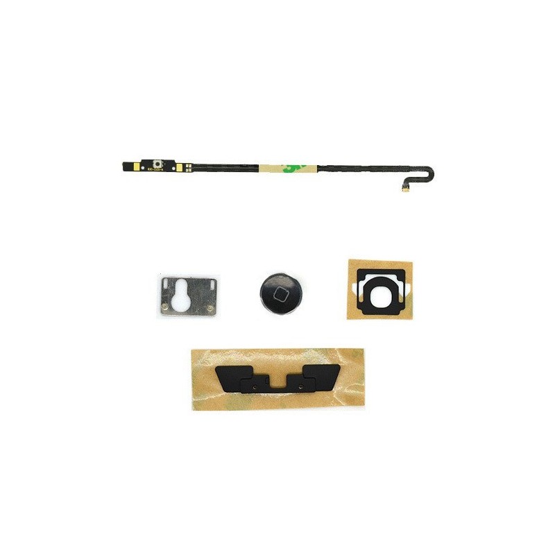 Bouton home complet - iPad 4 Noir - Photo 1 Bouton home complet - iPad 4 Noir - Photo 1