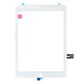 Vitre tactile blanche avec bouton home - iPad 6 (2018) Blanc - Photo 1