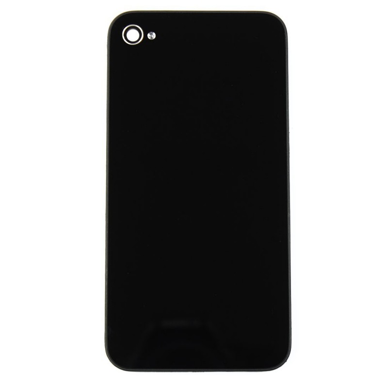 Vitre Arrière iPhone 4S Noir - sans logo Vitre Arrière iPhone 4S Noir - sans logo