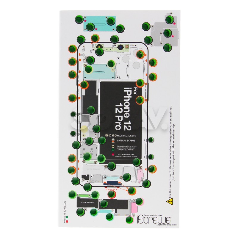 Organisateur de vis (iScrews) - iPhone 12 Pro Organisateur de vis (iScrews) - iPhone 12 Pro