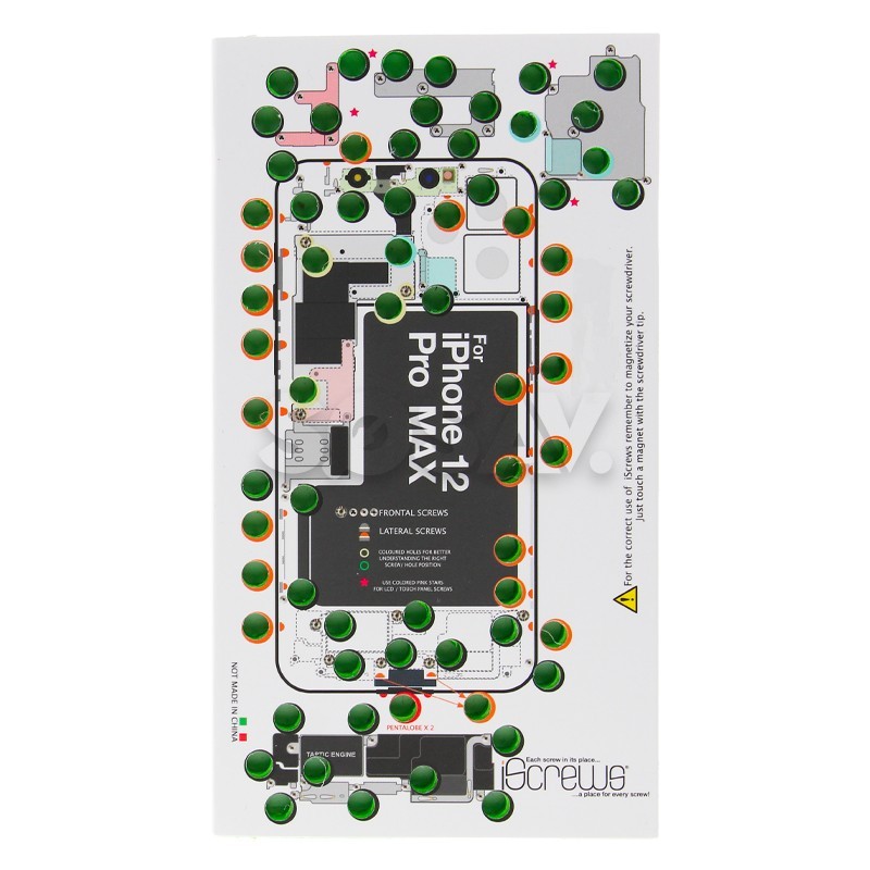 Organisateur de vis (iScrews) - iPhone 12 Pro Max Organisateur de vis (iScrews) - iPhone 12 Pro Max