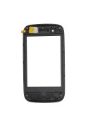 Vitre tactile Noire - Wiko Ozzy