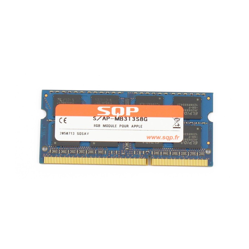 RAM SQP SoDimm 8 Go DDR3-1333 MHz PC3-10600 RAM SQP SoDimm 8 Go DDR3-1333 MHz PC3-10600