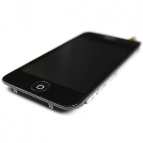 Bloc Vitre tactile noir + LCD - écran iPhone 3G