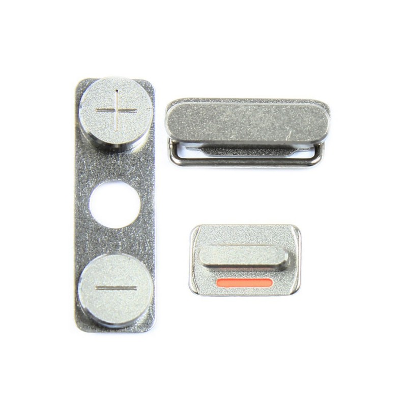 Kit Boutons : Power, Silencieux, Volume iPhone 4S Kit Boutons : Power, Silencieux, Volume iPhone 4S
